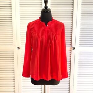 JCREW NWOT Red Women's Top
